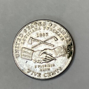 “2004 D Louisiana Purchase 1803 USA 5 Cents”