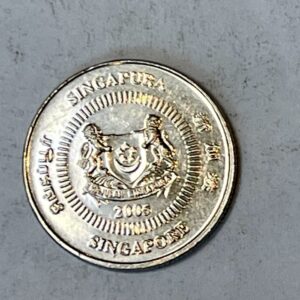 2005 Singapore 10 cents