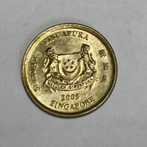 2005 Singapore 5 cents