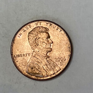 “2006 D USA 1 CENT”