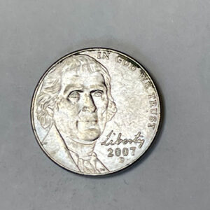 “2007 D USA 5 Cents”