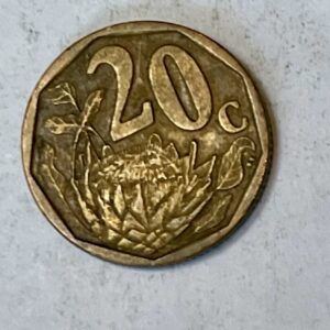 2007 South Africa 20 cents
