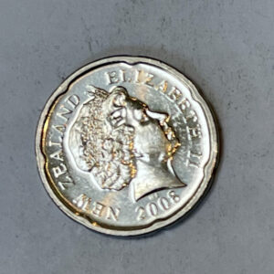 2008 New Zealand 20 cents