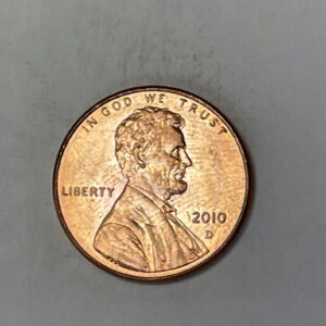 “2010 D USA 1 CENT”