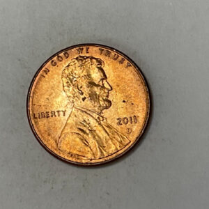 “2011 D USA 1 CENT”
