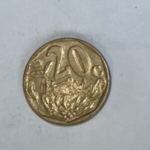 2012 South Africa 20 Cents
