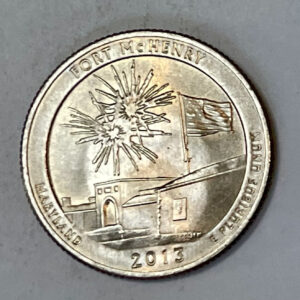 “2013 D USA Fort McHenry National Monument & Historic Shrine ¼ Dollar”