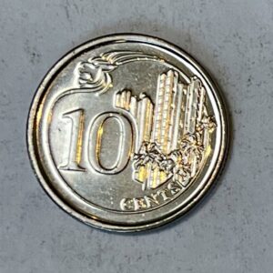 2013 Singapore 10 cents