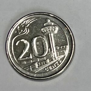 2013 Singapore 20 cents
