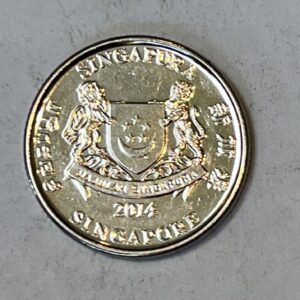 2014 Singapore 20 cents