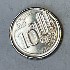 2014 Singapore 20 cents