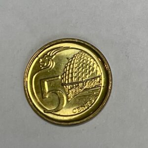 2014 Singapore 5 cents
