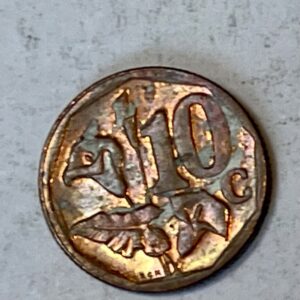 2014 South Africa 10 cents
