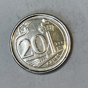 2015 Singapore 20 cents