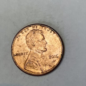 “2016 D USA 1 CENT”