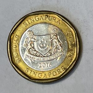 2016 Singapore $1 Dollar