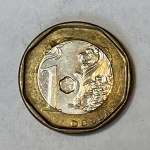 2018 Singapore $1 Dollar