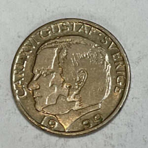 1999 ERROR Double Head* Sweden 1 Kronor