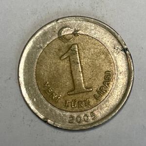 2005 Turkey 1 Lira