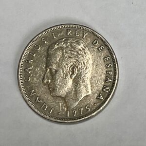 1975 King Juan Carlos I Spain 25 Pesetas