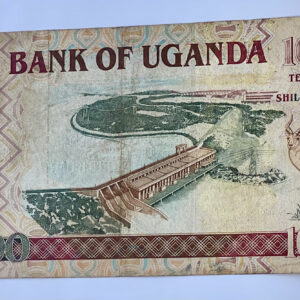 2005 Uganda 10000 Shilingi Elfu Kumi Banknote. Serial Number: GS926759
