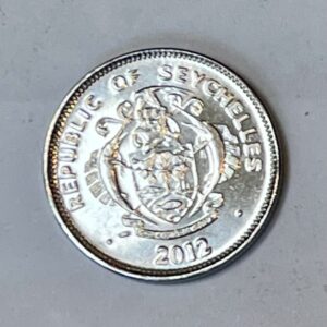 2012 Seychelles 25 cents