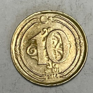 2014 Turkey 10 Kurus